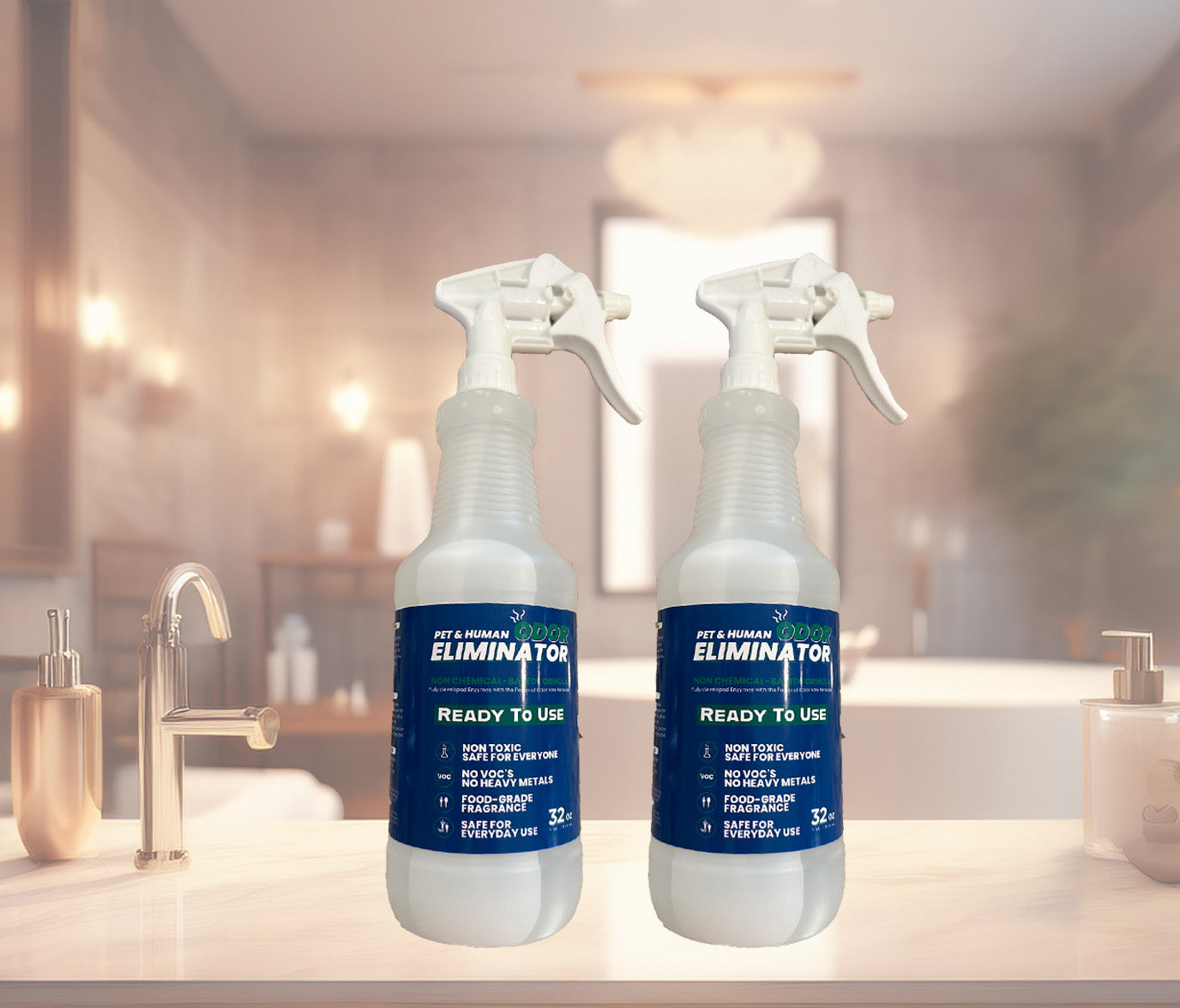 2 Pack - Pet and Human Odor Eliminator - 2 pack Buy 2 and Save