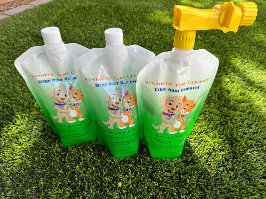 Synthetic Turf Cleaner (Earth Friendly Disinfectant And Deodorizer) 3 Pack