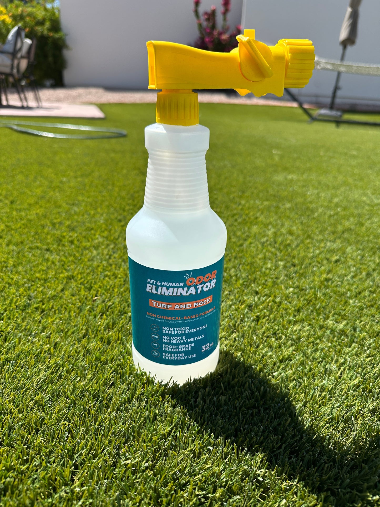 2 Pack - Pet and Human Odor Eliminator - TURF AND OUTDOORS 2 Bottle pack