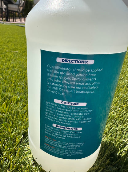 2 Pack - Pet and Human Odor Eliminator - TURF AND OUTDOORS 2 Bottle pack